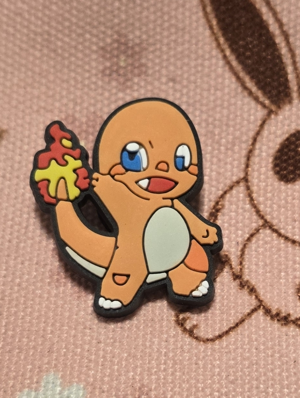 3/$10 Charmander Pokémon Croc Charm – Chibi Fire Starter Jibbit